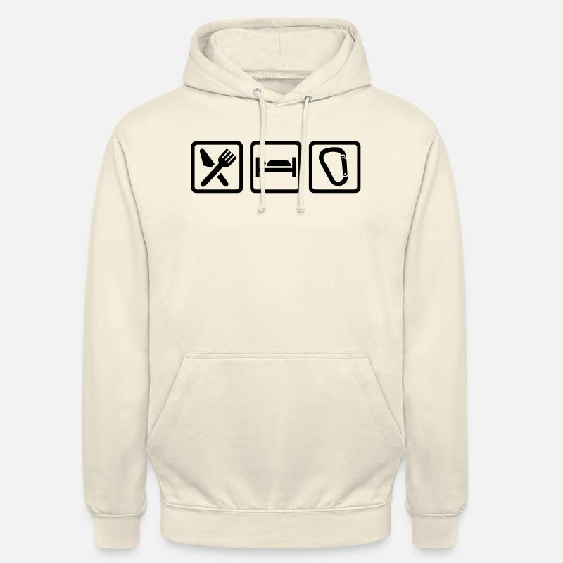 Klettern - Unisex Hoodie - Vanille-Milchshake