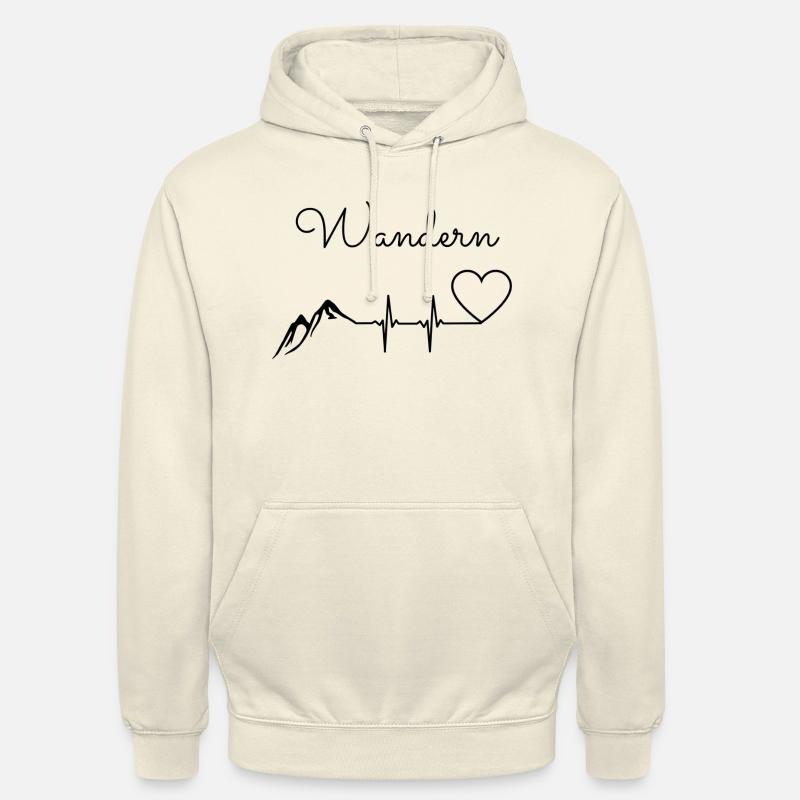 Wanderliebe - Unisex Hoodie - Vanille-Milchshake