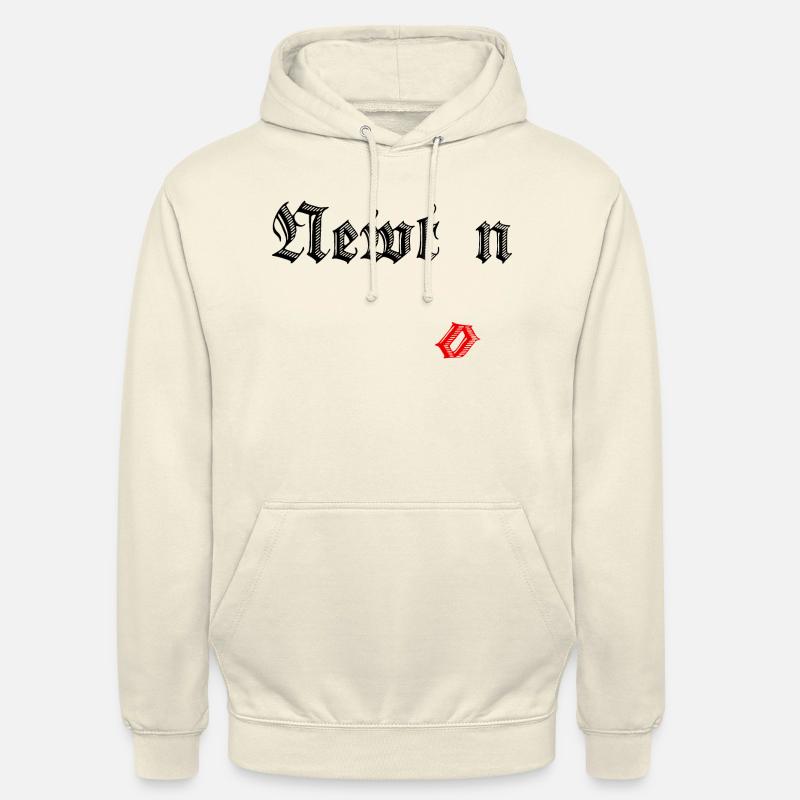 Isaac Newton - Sweat-shirt à capuche unisexe - vanille