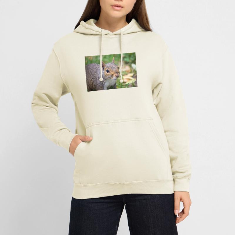 Grey squirrel (in german Grauhörnchen) Sciurus Unisex Hoodie