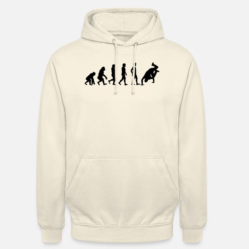 Breakdance Evolution schwarz - Unisex Hoodie - Vanille-Milchshake
