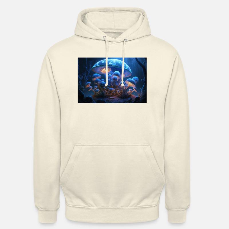 Svampe by - Hættetrøje unisex - vaniljemilkshake