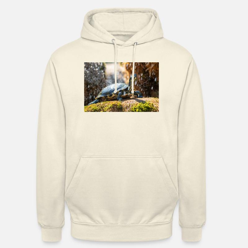 Yellow-bellied slider Trachemys scripta scripta - Unisex Hoodie - vanilla