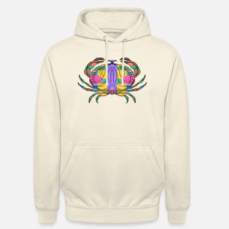 Crab - Unisex Hoodie - vanilla