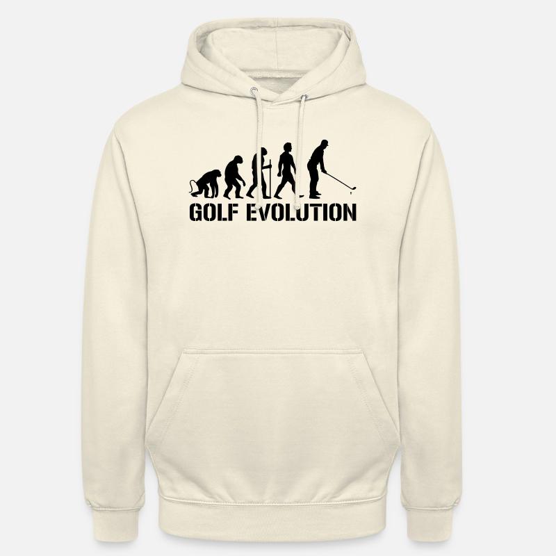 Golf Évolution - Sweat-shirt à capuche unisexe - vanille