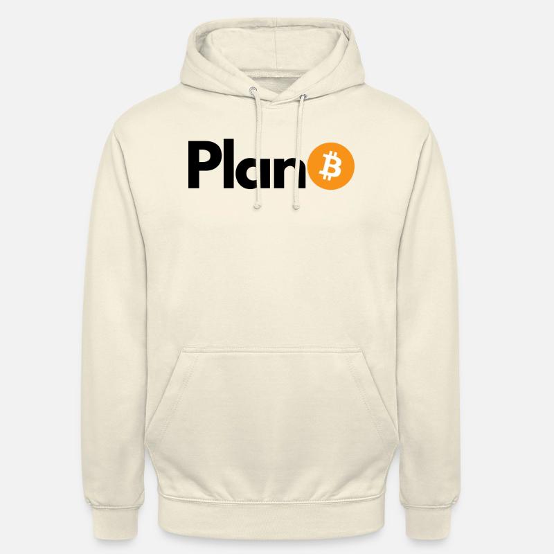 Krypto Plan BITCOIN 1 BTC - Unisex Hoodie - Vanille-Milchshake