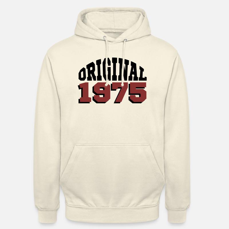 Original 1975 - Sweat-shirt à capuche unisexe - vanille