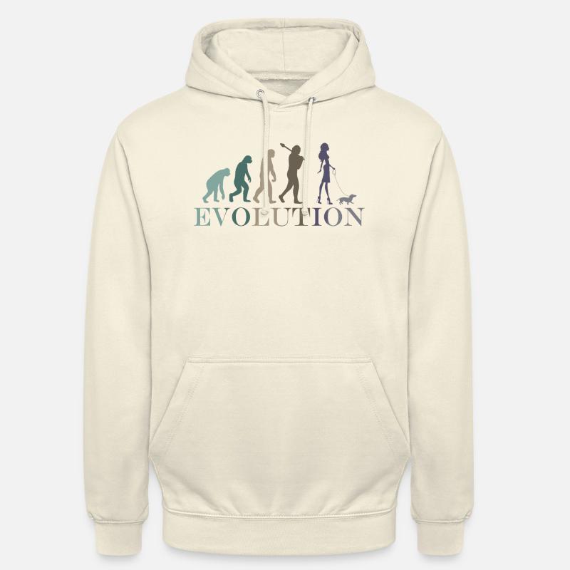 WEIBLICHER EVOLUTION DACKEL - Unisex Hoodie - Vanille-Milchshake