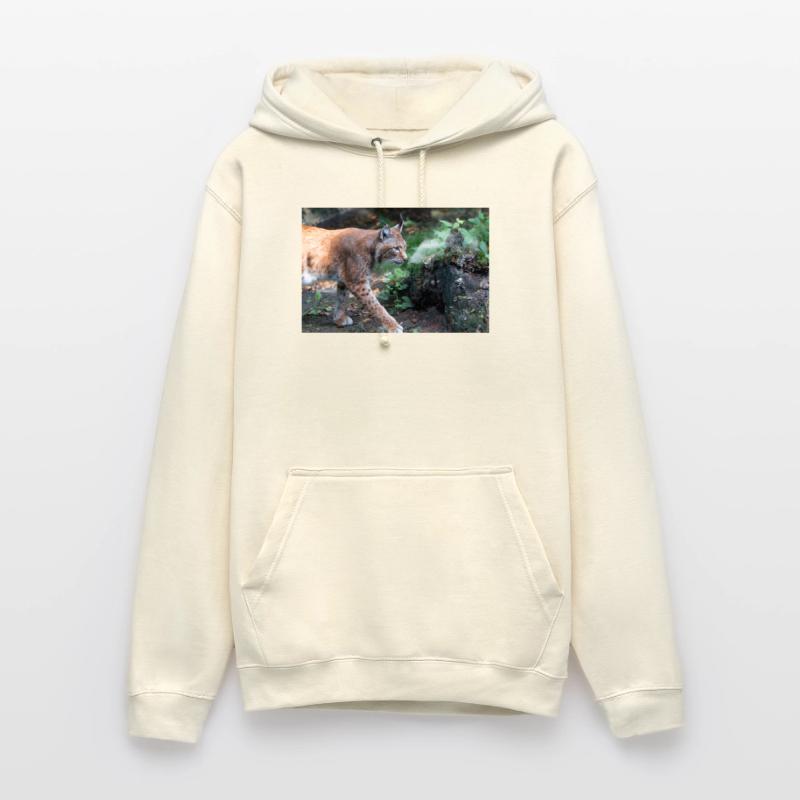 Eurasischer Luchs oder Nördlicher Luchs Unisex Hoodie