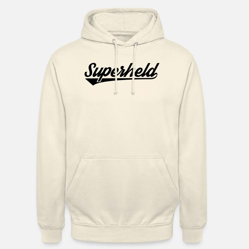 Superheld - Unisex Hoodie - Vanille-Milchshake