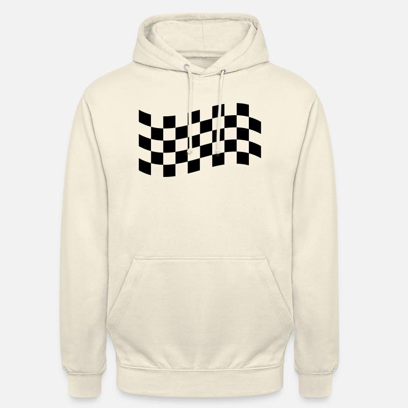Karoflagge - Sweat-shirt à capuche unisexe - vanille