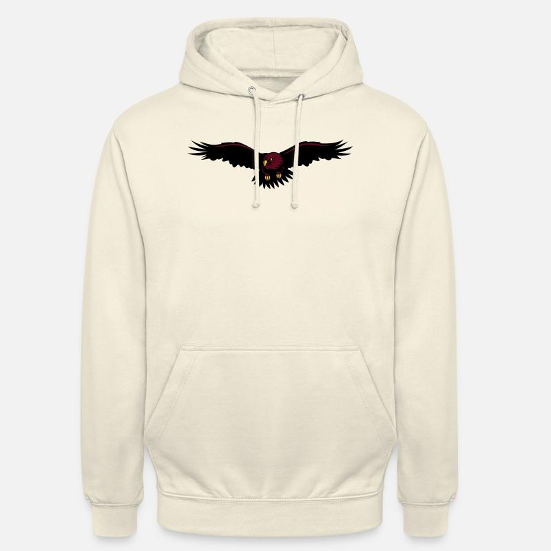 Aigle, Eagle - Sweat-shirt à capuche unisexe - vanille