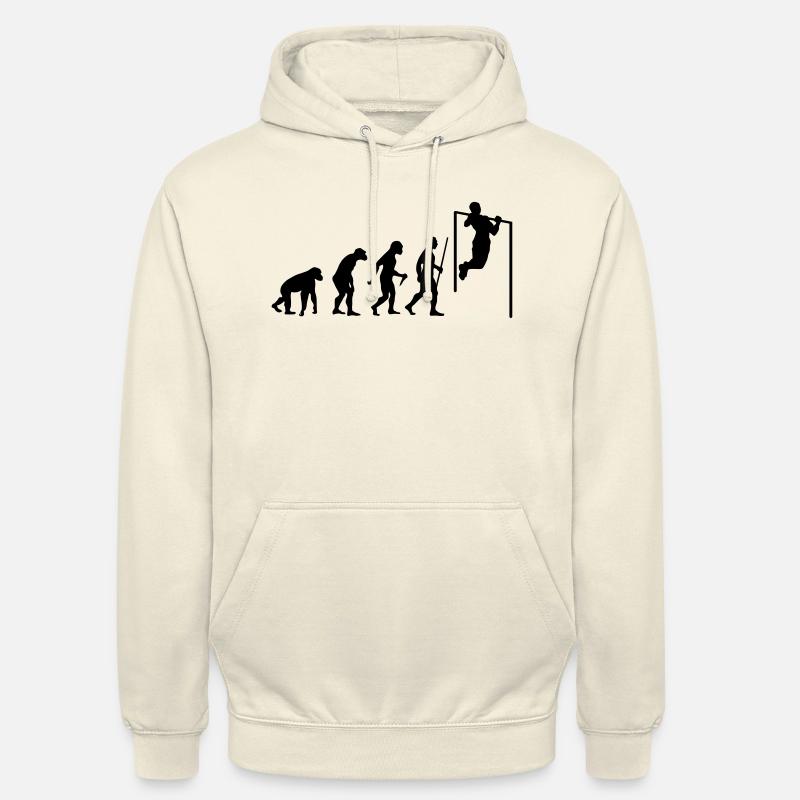 Evolution Pull Up - Unisex Hoodie - vanilla