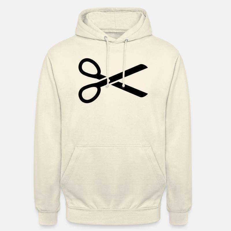 Schere - Unisex Hoodie - Vanille-Milchshake