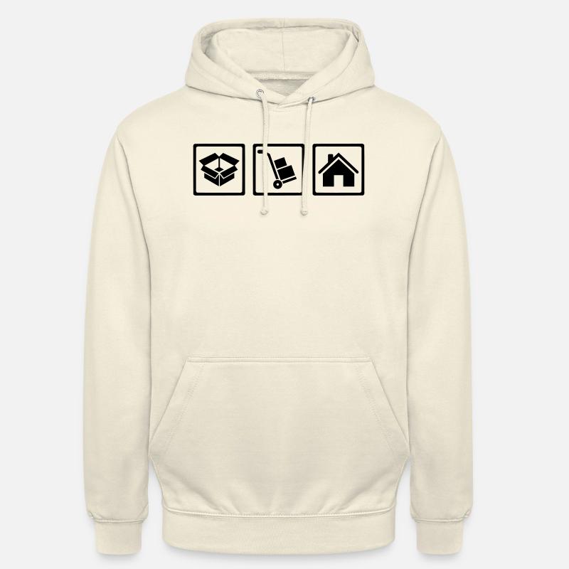 Umzug - Unisex Hoodie - Vanille-Milchshake