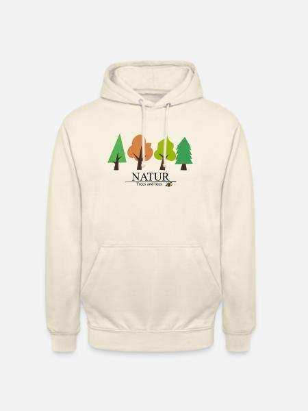 Natur - Unisex Hoodie - Vanille-Milchshake