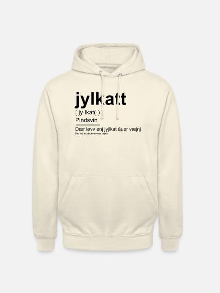 jylkatt - Hættetrøje unisex - vaniljemilkshake