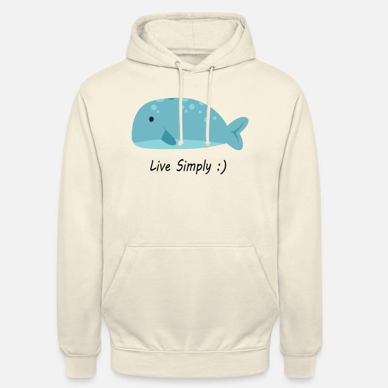 Live Simply - Unisex Hoodie - vanilla