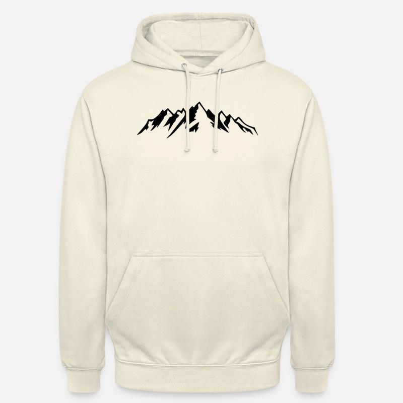 Mountains - Unisex Hoodie - vanilla