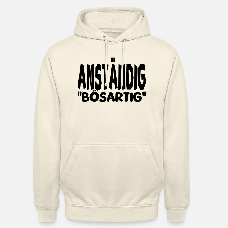 anders anständig - Unisex Hoodie - Vanille-Milchshake