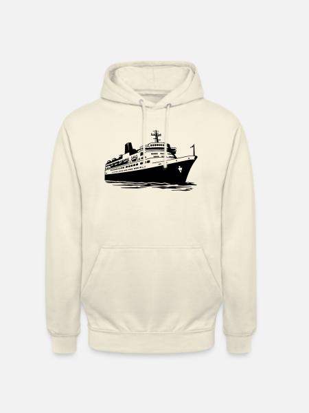 Cruise ships - Unisex Hoodie - vanilla