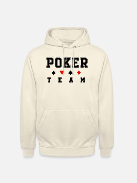 poker team - Unisex Hoodie - Vanille-Milchshake