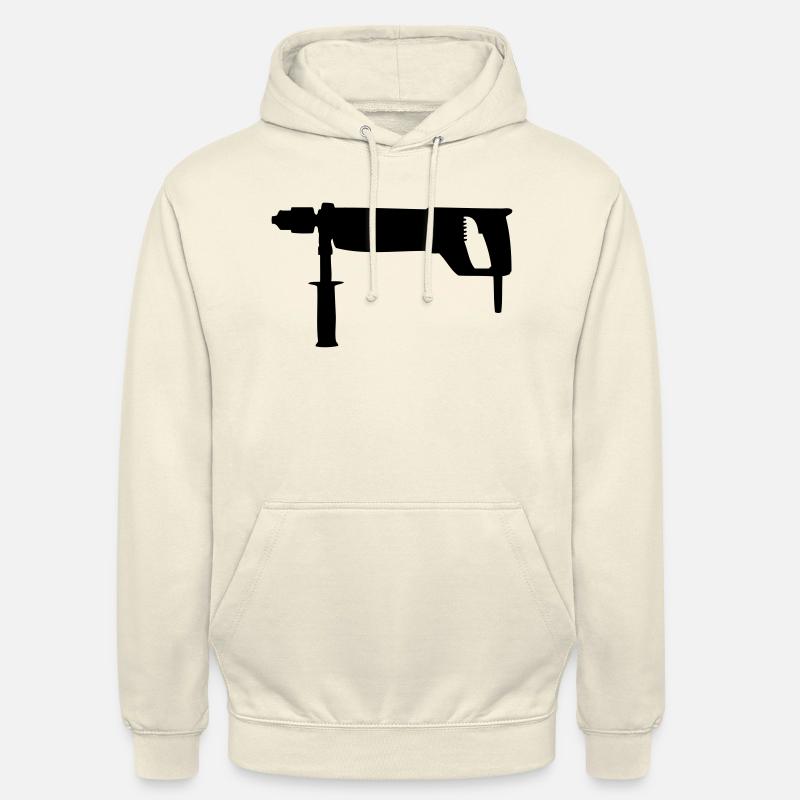 Perceuse - Sweat-shirt à capuche unisexe - vanille