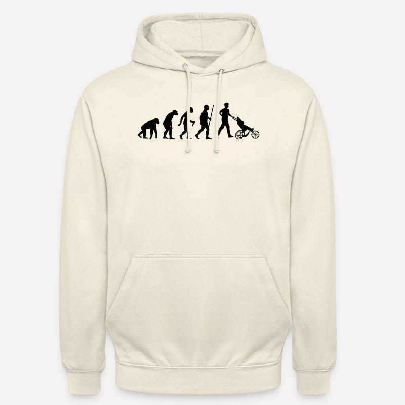 Father Evolution - Unisex Hoodie - Vanille-Milchshake