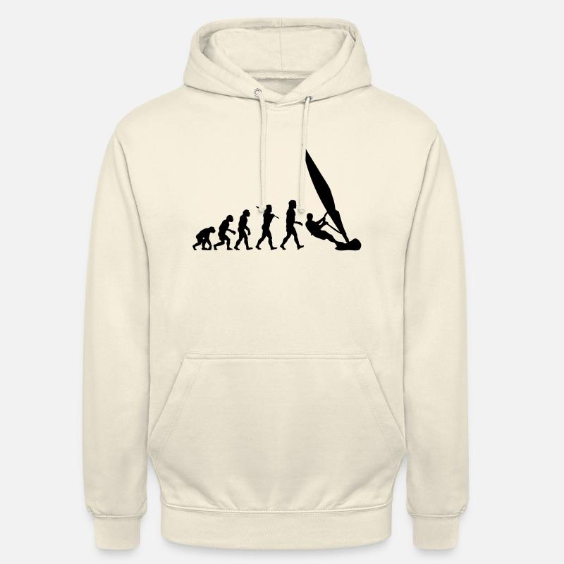 ws01 windsurf evolution - Sweat-shirt à capuche unisexe - vanille