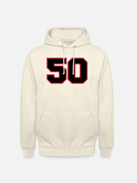number50 - Unisex Hoodie - vanilla