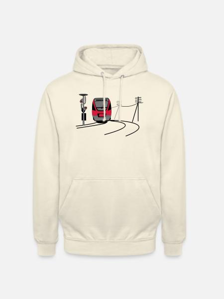 bahn - Unisex Hoodie - Vanille-Milchshake