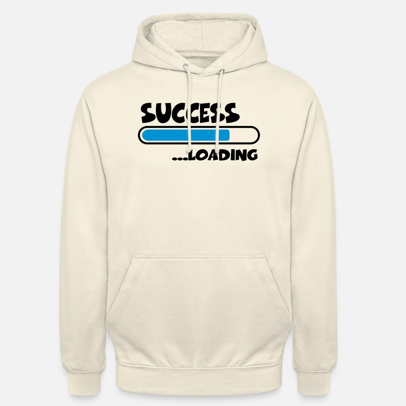 Success loading - Sweat-shirt à capuche unisexe - vanille
