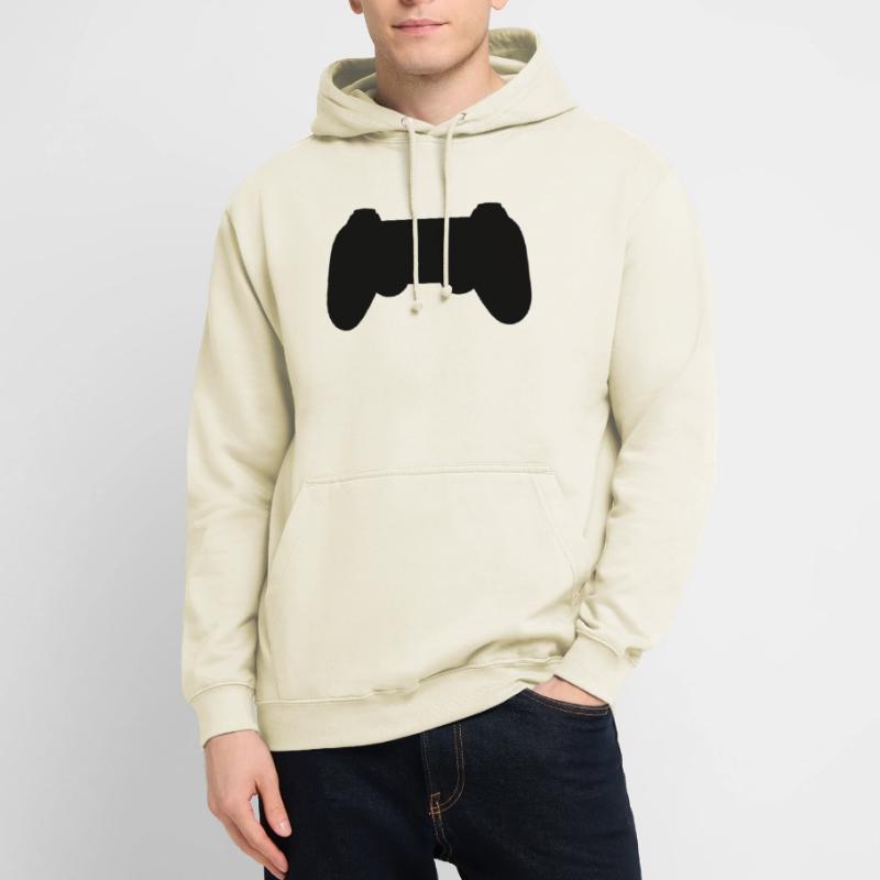 Silhouette Console Retro Controller Unisex Hoodie