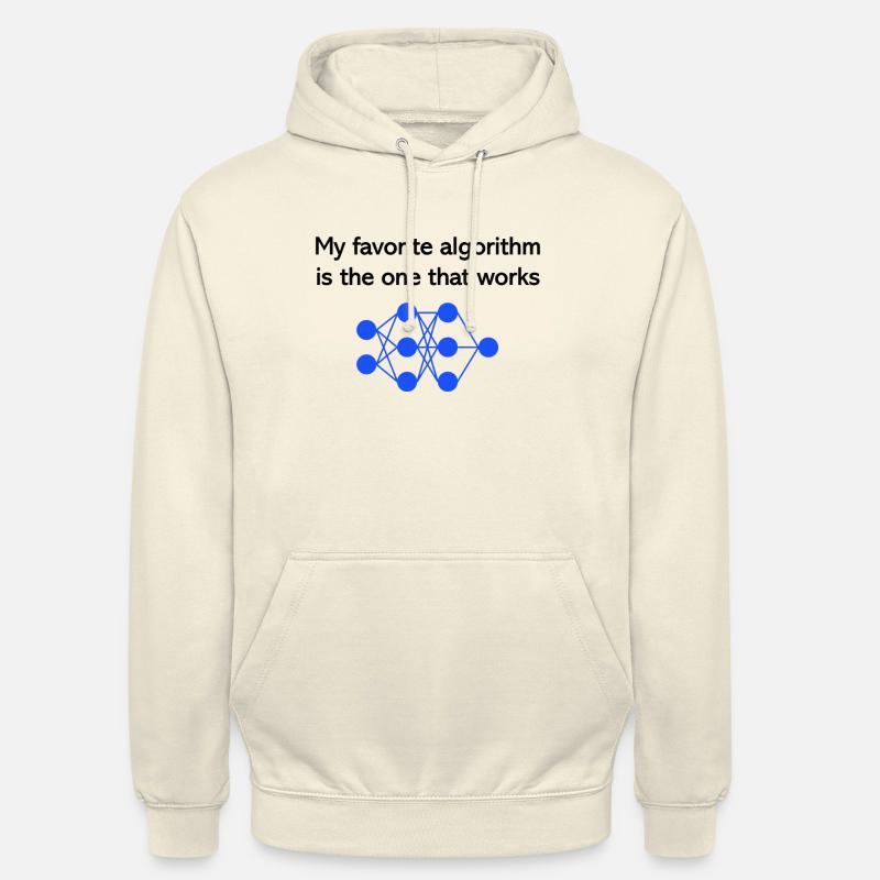 Favorite algorithm - Unisex Hoodie - Vanille-Milchshake