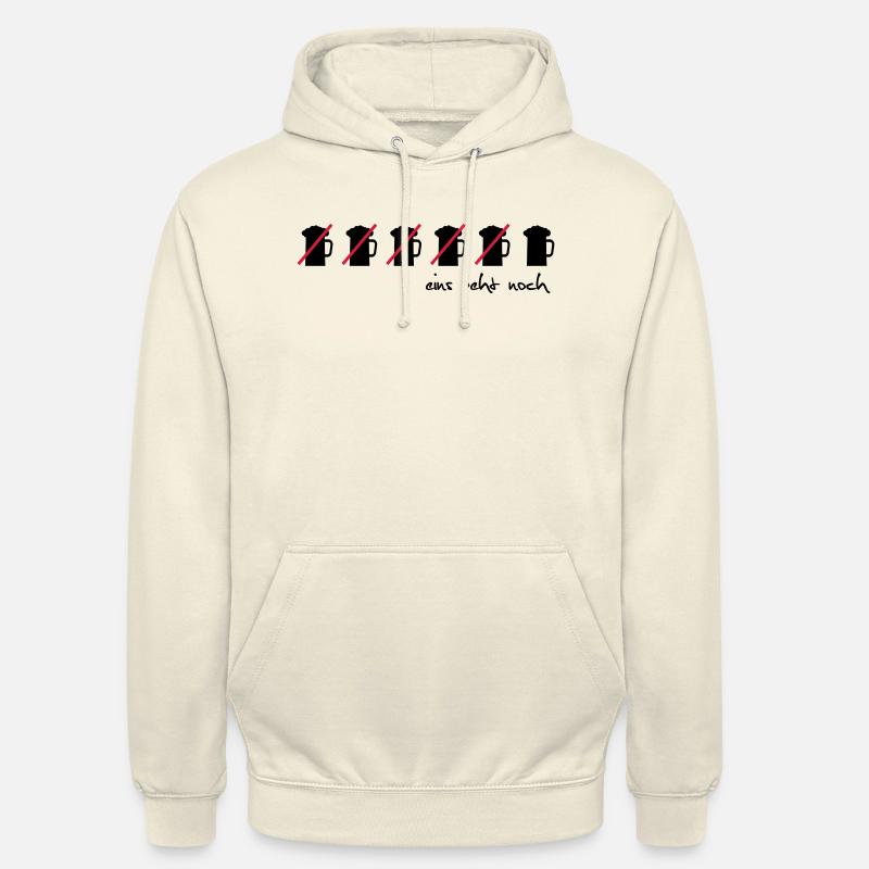 eins geht noch - Unisex Hoodie - Vanille-Milchshake