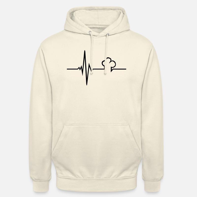 cuisinier - Sweat-shirt à capuche unisexe - vanille