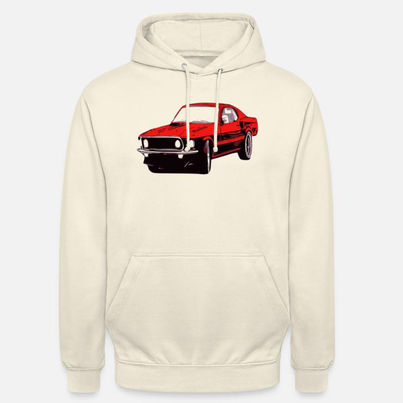 Auto - Unisex Hoodie - Vanille-Milchshake