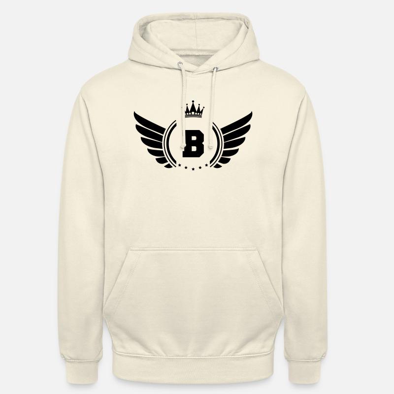wappen B - Unisex Hoodie - Vanille-Milchshake