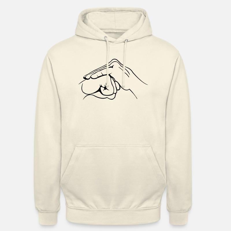 hand faust - Unisex Hoodie - Vanille-Milchshake