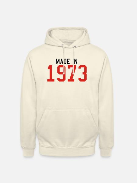 1973 - Unisex Hoodie - vanilla