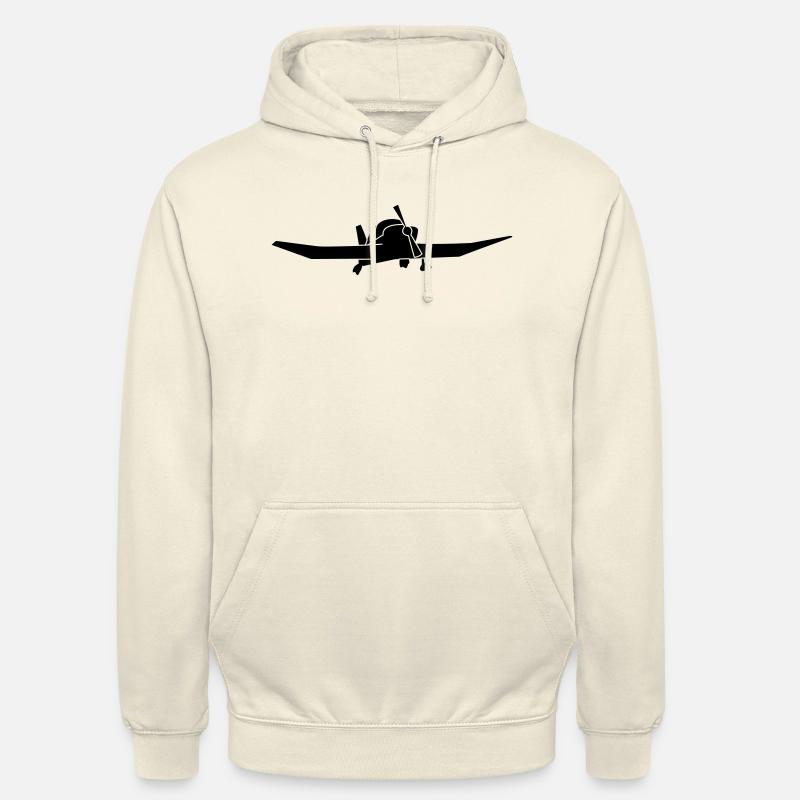 DR400 Robin Flugzeug Geschenk - Unisex Hoodie - Vanille-Milchshake