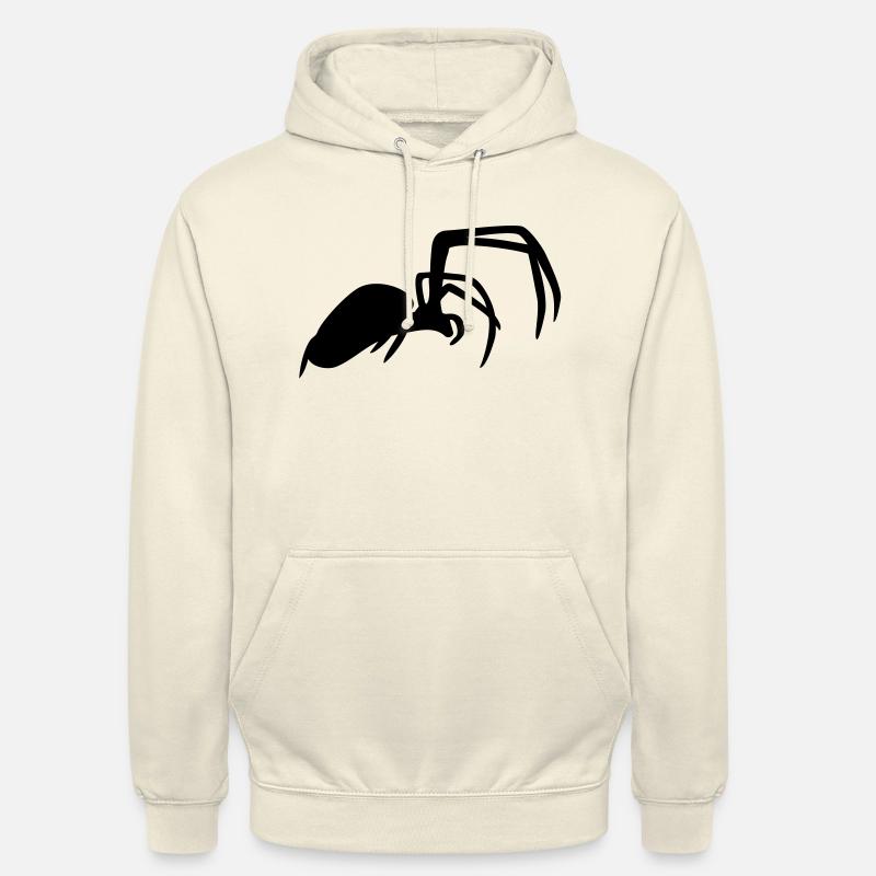 spider - Sweat-shirt à capuche unisexe - vanille