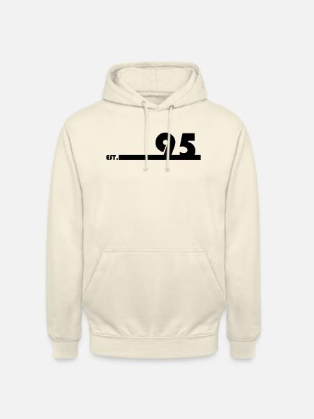 95_Black_Bauhaus93 - Unisex Hoodie - Vanille-Milchshake