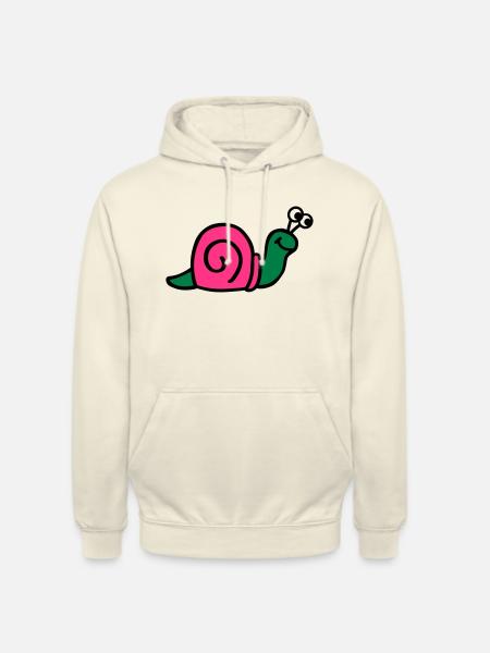 Snail - Unisex Hoodie - vanilla