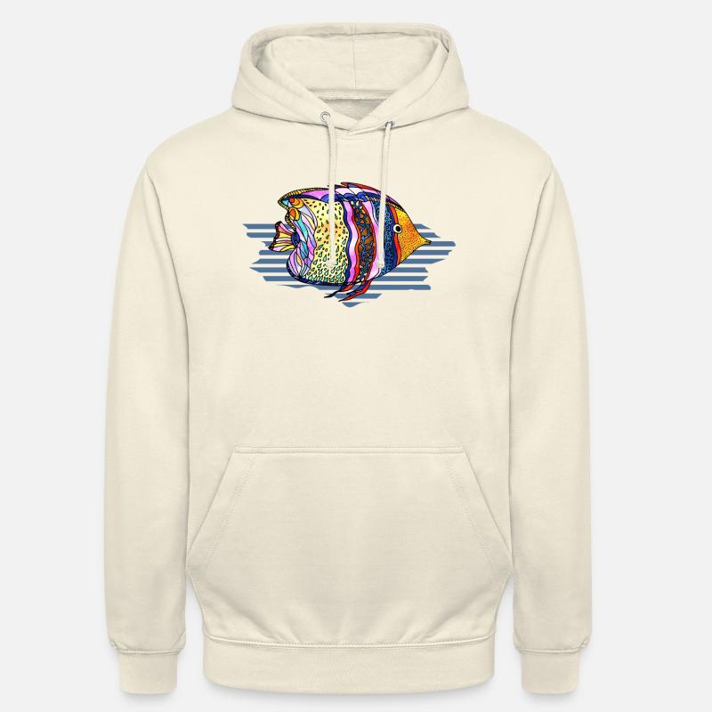 Fisch - Unisex Hoodie - Vanille-Milchshake