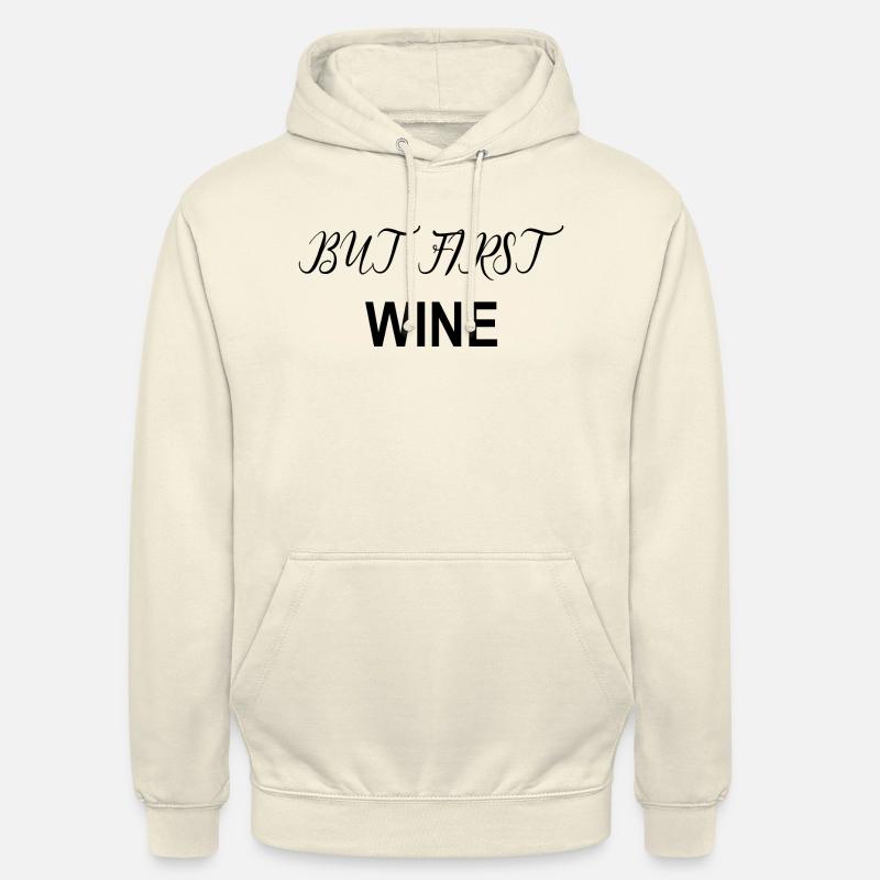 Bière Vin Whisky Schnaps Alcool - Sweat-shirt à capuche unisexe - vanille