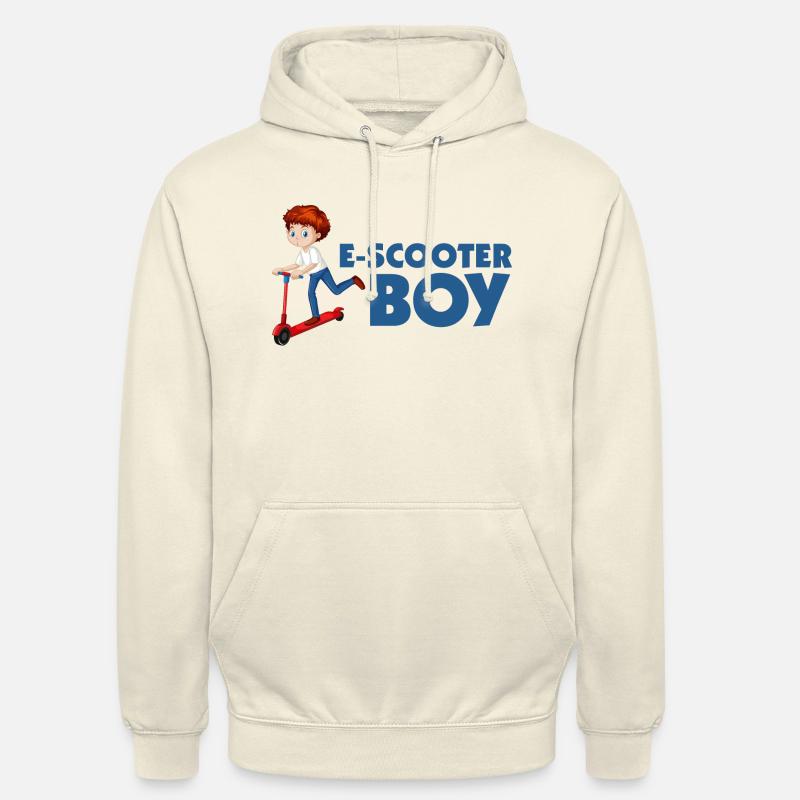 E-Scooter Roller Scooter - Unisex Hoodie - Vanille-Milchshake