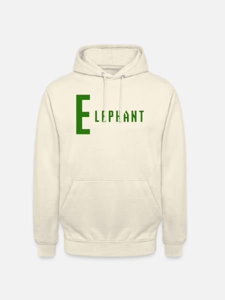 Elephant - Unisex Hoodie - Vanille-Milchshake