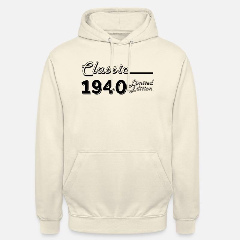 Classic 1940 édition limitée - Sweat-shirt à capuche unisexe - vanille