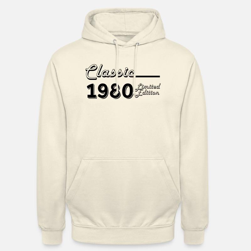 Classic 1980 édition limitée - Sweat-shirt à capuche unisexe - vanille